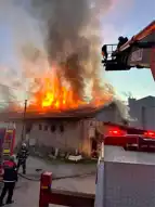 Denizli'de Alçı Atölyesi Yandı!