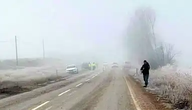 Buzlanma Nedeniyle Trafik Kazası: 1 Ölü