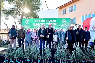 Denizli'de 46 Bin Zeytin Fidanı Dağıtıldı