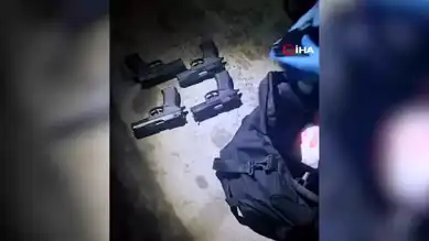 Denizli'de Dramatik Silah Operasyonu: 20 Tabanca Ele Geçirildi