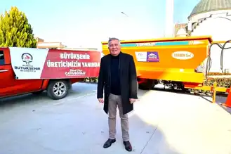 Denizli'de Çiftçilere Gübre Römorku Hibesi