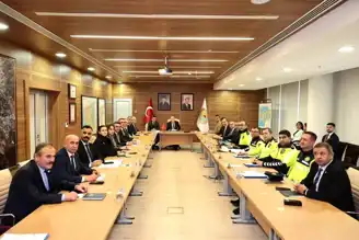 Kış Trafik Güvenliği İçin Toplantı