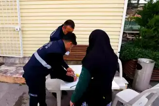 Denizli'de Dilencilere Zabıta Operasyonu