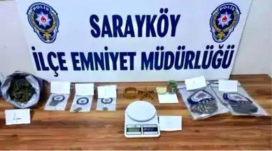 Denizli'de Uyuşturucu Operasyonu: Zehir Tacirinden 311 Gram Esrar