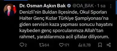 Denizli'deki Halter Kazası: 2 Ölü