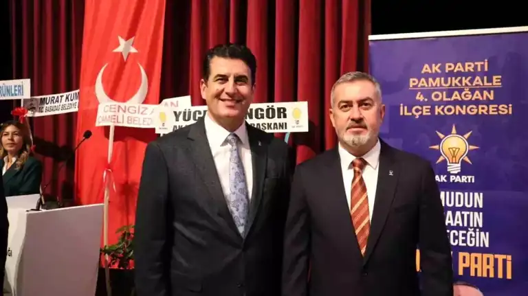 Pamukkale'de AK Parti Kongresi Sonuçlandı