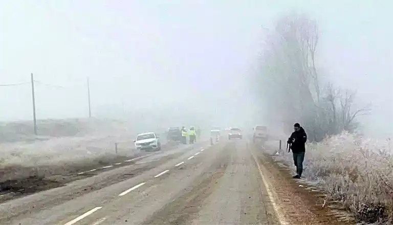 Buzlanma Nedeniyle Trafik Kazası: 1 Ölü