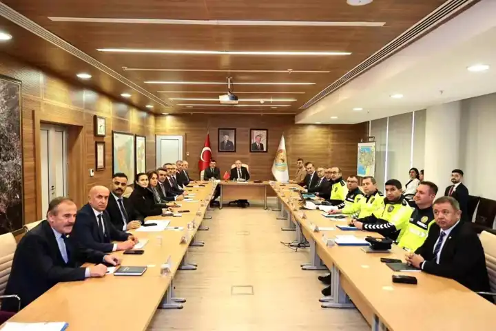 Kış Trafik Güvenliği İçin Toplantı