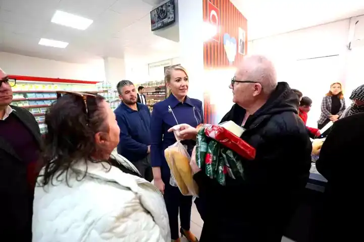 Merkezefendi'de Halk Market Açıldı! Emeklilere %10 İndirim