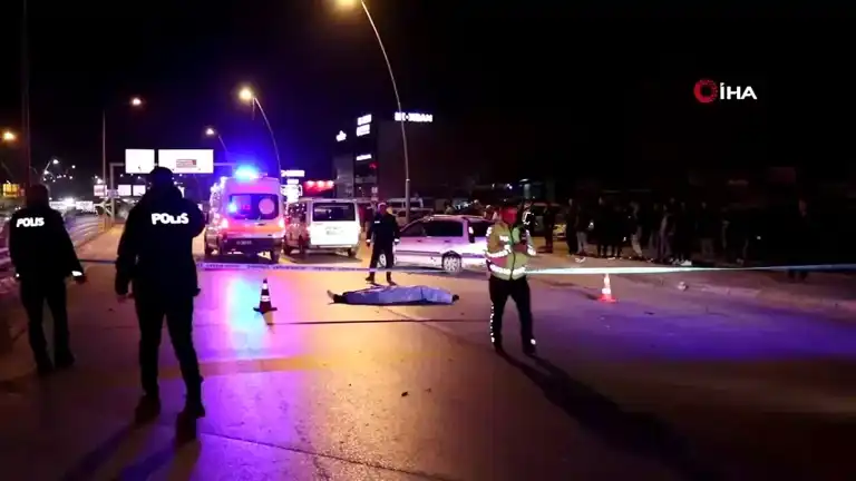 Motokurye Trafik Kazasında Hayatını Kaybetti